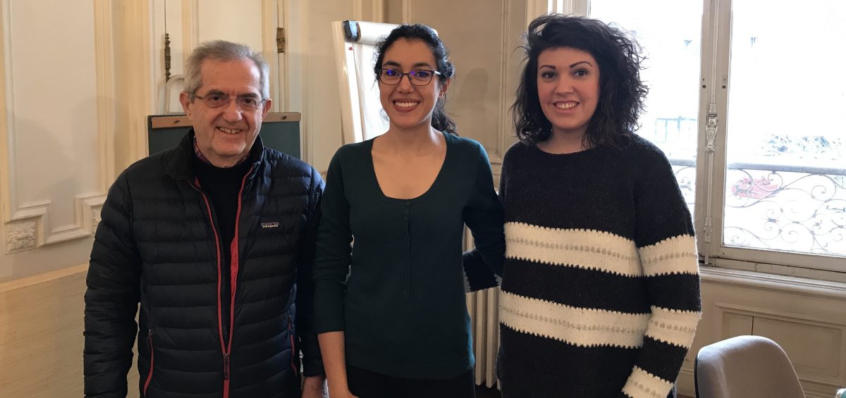 Soumaya El Khoukhi étudiante en médecine, en visite sur le bassin de vie de Montluçon