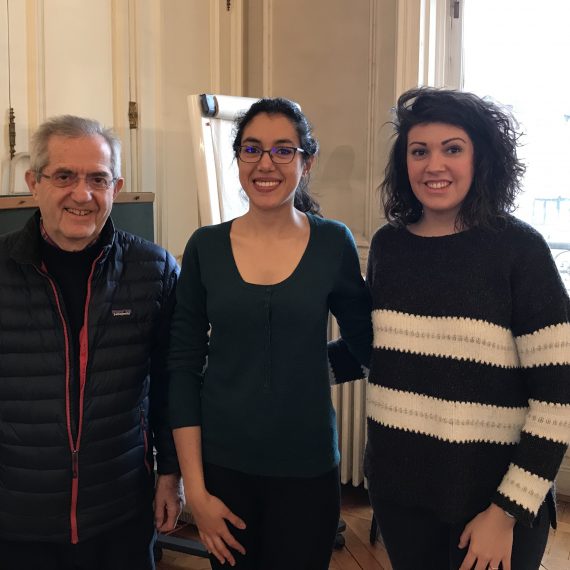 Soumaya El Khoukhi étudiante en médecine, en visite sur le bassin de vie de Montluçon
